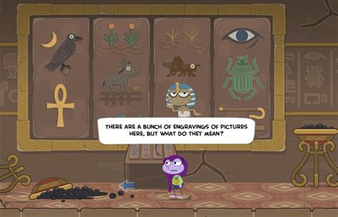 Defy the gods and conquer Scarab Island on Poptropica.